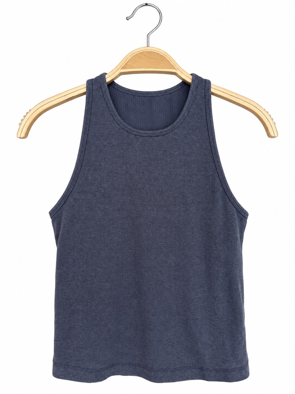 Vuori Pose Plyo Tank Small Ribbed Built In Bra Athletic Yoga Top